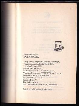 Terry Pratchett: Barva kouzel