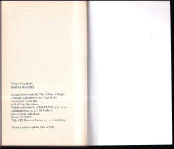 Terry Pratchett: Barva kouzel