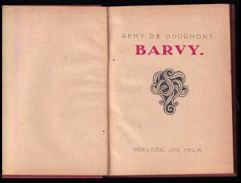 Remy de Gourmont: Barvy