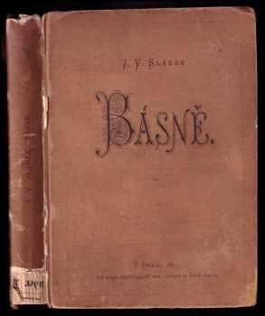 Josef Václav Sládek: Básně