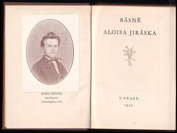 Alois Jirásek: Básně Aloisa Jiráska