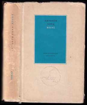 Antonín Sova: Básně