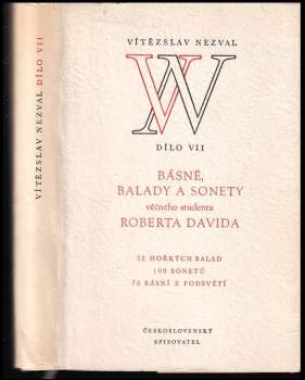 Básně, balady a sonety věčného studenta Roberta Davida