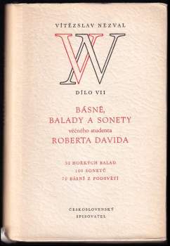 Básně, balady a sonety věčného studenta Roberta Davida