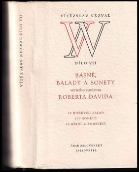 Básně, balady a sonety věčného studenta Roberta Davida