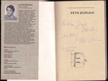 Petr Burian: Básně bez sametu