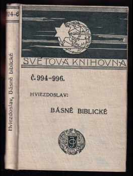 Pavol Országh Hviezdoslav: Básně biblické