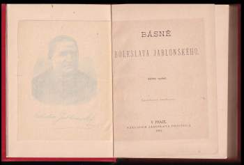 Boleslav Jablonský: Básně
