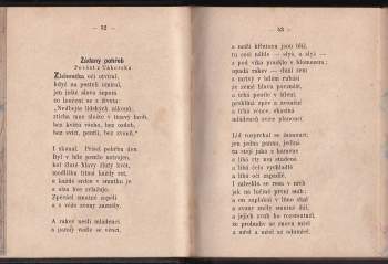 Emanuel Miřiovský: Básně Emanuela Miřiovského