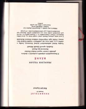 François Villon: Básně