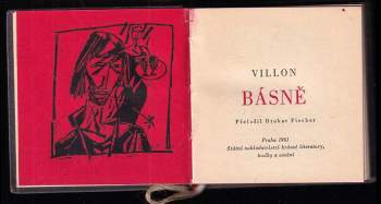 François Villon: Básně