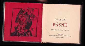 François Villon: Básně