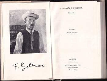 František Gellner: Básně