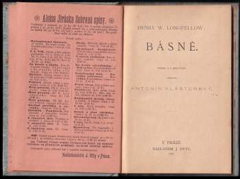 Henry Wadsworth Longfellow: Básně