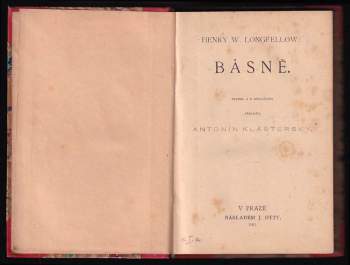 Henry Wadsworth Longfellow: Básně