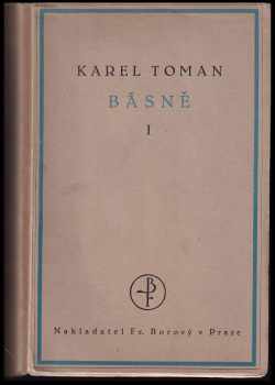Karel Toman: Básně