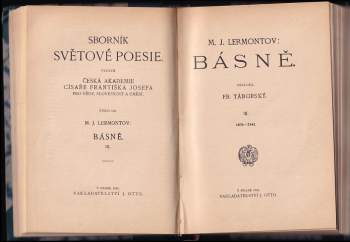 Michail Jur'jevič Lermontov: Básně