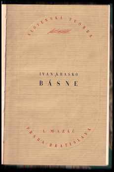 Ivan Krasko: Básne