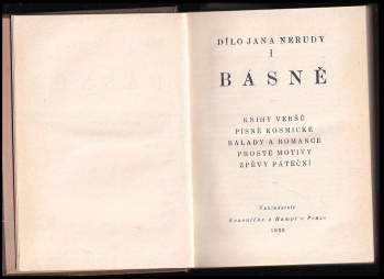 Jan Neruda: Básně
