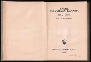 Jaroslav Kvapil: Básně