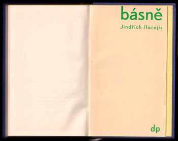 Jindřich Hořejší: Básně