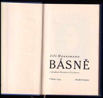 Jiří Haussmann: Básně