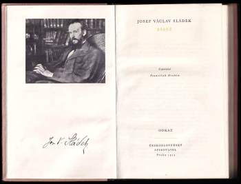 Josef Václav Sládek: Básně