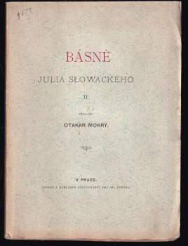 Básně Julia Slowackého