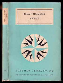 Básně - Karel Hlaváček (1958, Státní nakladatelství krásné literatury, hudby a umění) - ID: 59531