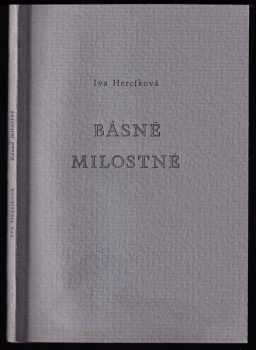 Iva Hercíková: Básně milostné