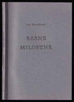 Iva Hercíková: Básně milostné