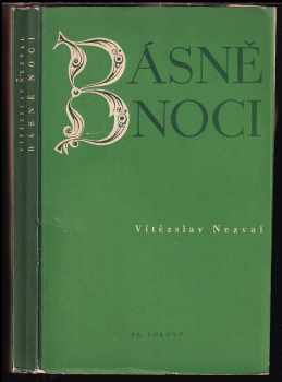 Vítězslav Nezval: Básně noci