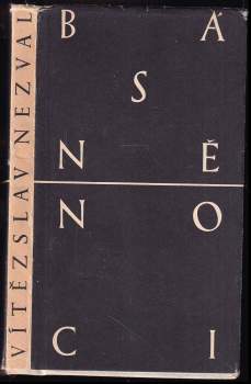 Vítězslav Nezval: Básně noci