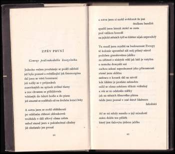 Vítězslav Nezval: Básně noci