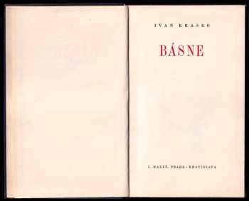 Ivan Krasko: Básne