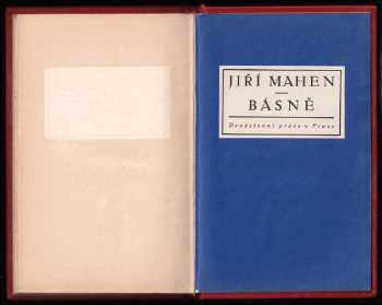 Jiří Mahen: Básně