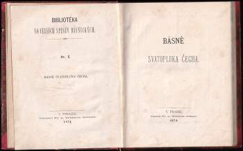 Svatopluk Čech: Básně Svatopluka Čecha