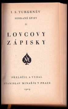 Ivan Sergejevič Turgenev: Básně v próze