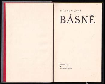 Viktor Dyk: Básně