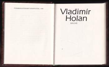 Vladimír Holan: Básně