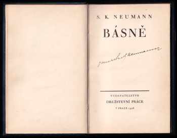 Stanislav Kostka Neumann: Básně