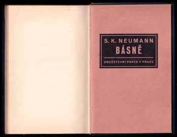 Stanislav Kostka Neumann: Básně