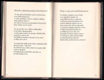 W. B Yeats: Básně