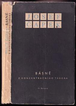 Josef Čapek: Básně z koncentračního tábora