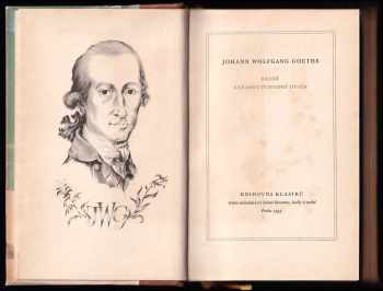 Johann Wolfgang von Goethe: Básně ; Západovýchodní díván