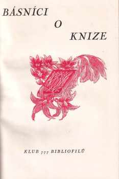 František Kobliha: Básníci o knize