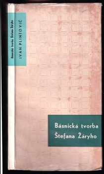 Štefan Žáry: Básnická tvorba Štefana Žáryho