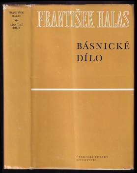 František Halas: Básnické dílo
