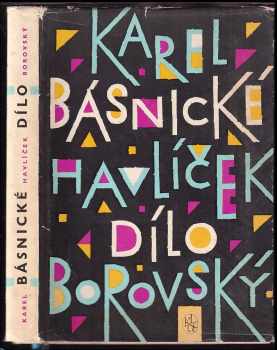 Básnické dílo - Karel Havlíček Borovský (1962, Státní nakladatelství krásné literatury a umění) - ID: 213773