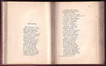 Jan Neruda: Básnické spisy Jana Nerudy